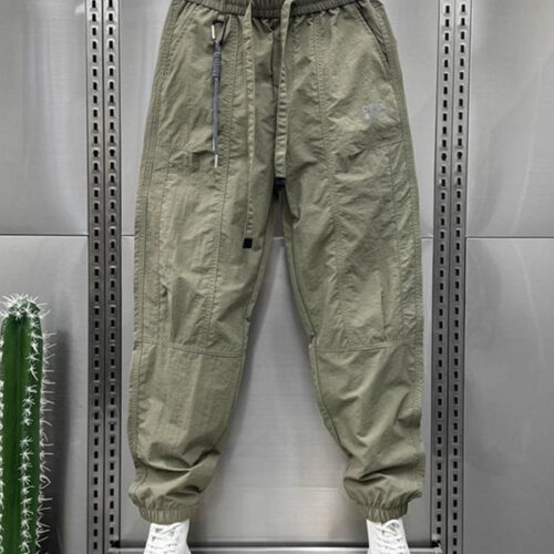 Youth Stitching Casual Harem Pants