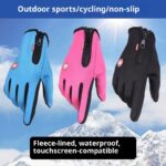 Outdoor Sports Gloves Female Cycling Touch Screen Winter