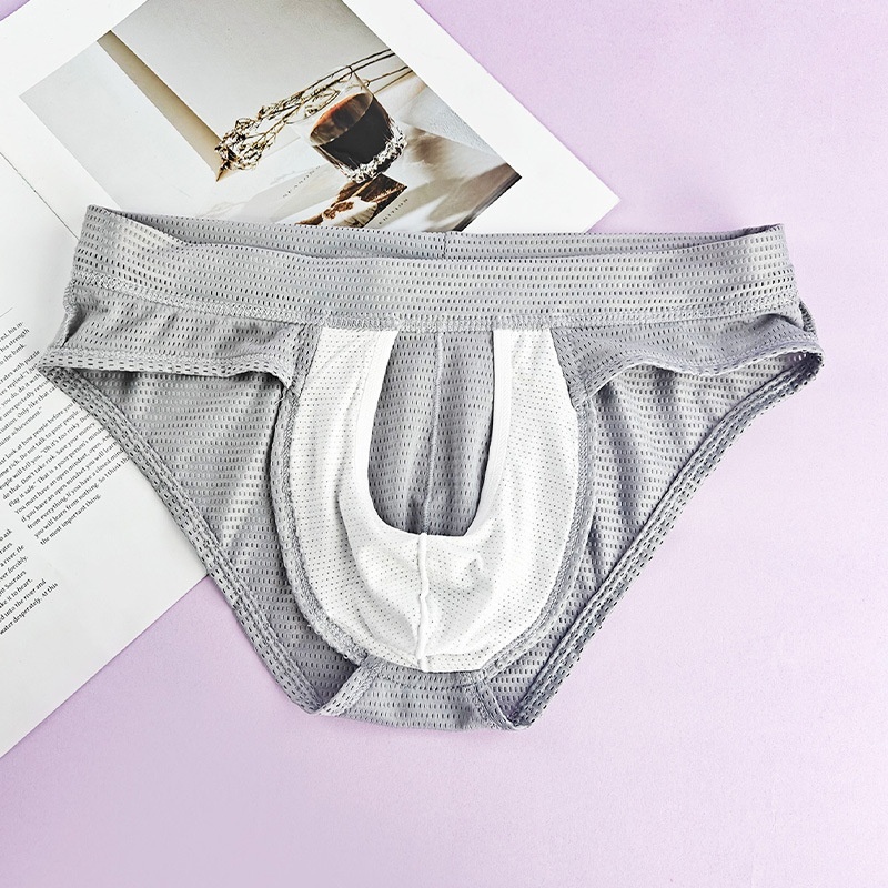 Underwear Mesh | Men's Breathable Low-Rise Sexy Slips 6 Underwear Mesh | Men's Breathable Low-Rise Sexy Slips - Image 6