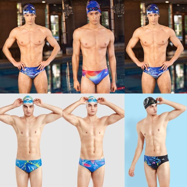 Men's Edit — Men's Racing Swim Briefs | Professional Training Printed Fit