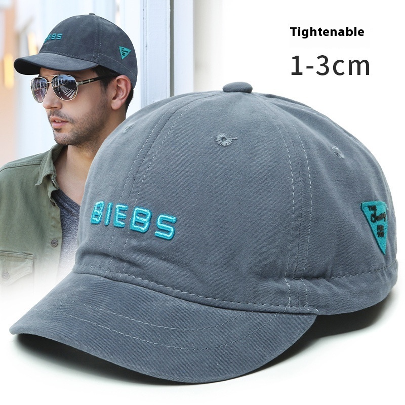 Short Brim Full Sealing Back Sealing Male Hat Reverse Baseball Cap 4 Short Brim Full Sealing Back Sealing Male Hat Reverse Baseball Cap - Image 4