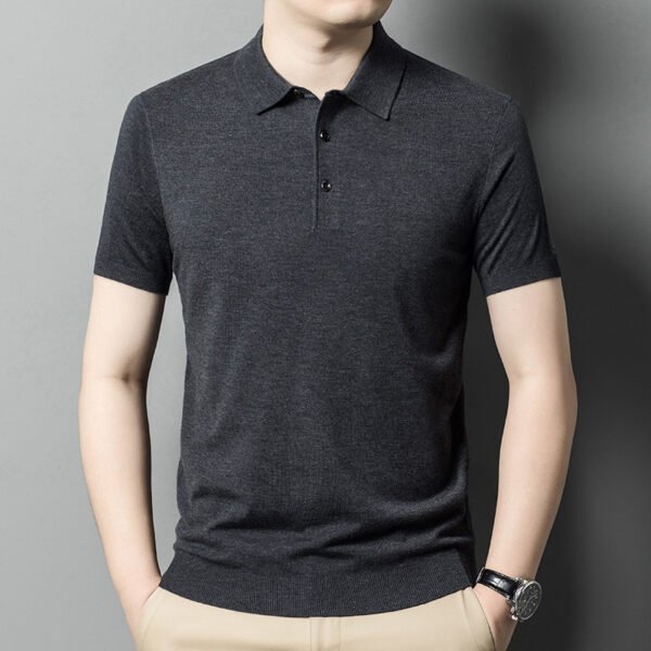 Men's Edit — Men's Textured T-Shirt Smart Short Sleeve Top