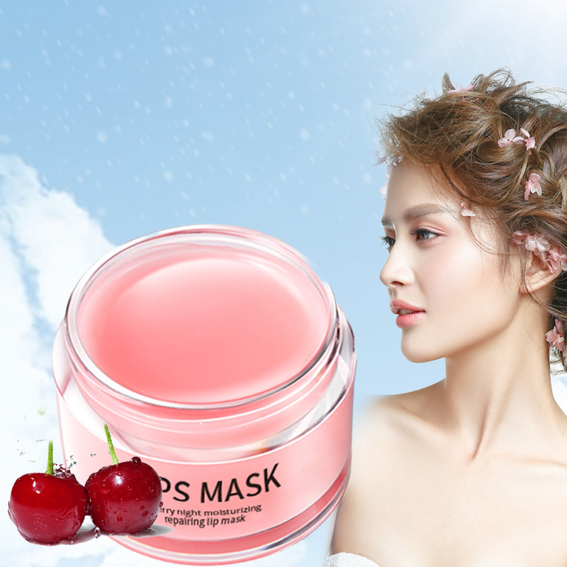 Cherry Lip Mask Korean Lip Treatment Moisturizing Care 2 Cherry Lip Mask Korean Lip Treatment Moisturizing Care - Image 2
