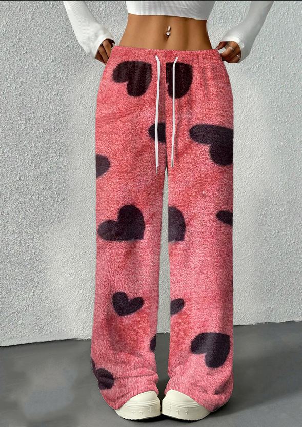 Thermal Fleece Lined Pants Festive Warm Winter Joggers 8 Thermal Fleece Lined Pants Festive Warm Winter Joggers - Image 8