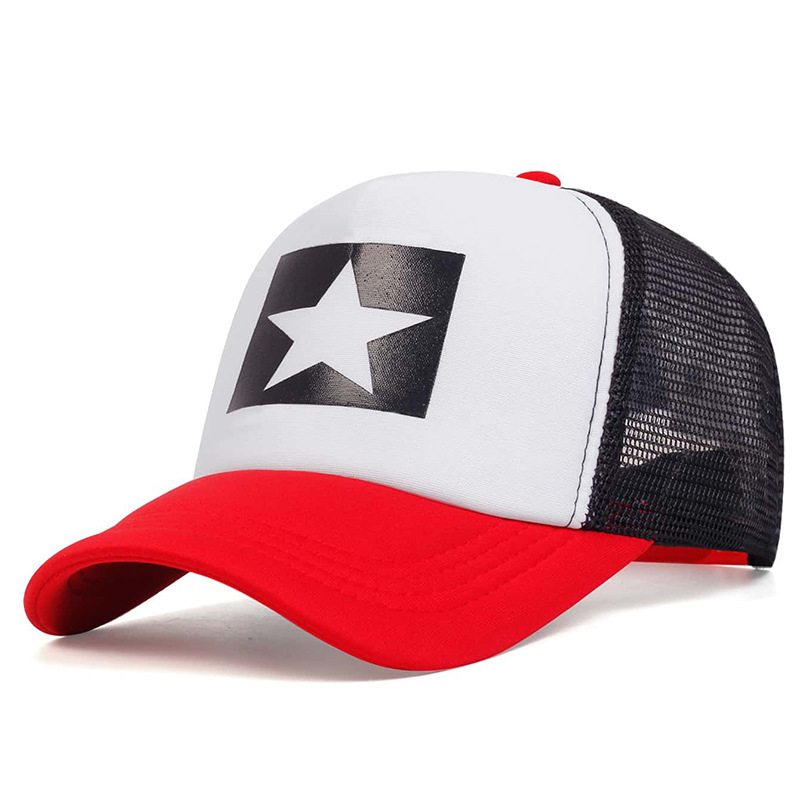 Five-pointed Star Letter Printed Sponge Baseball Hat 3 Five-pointed Star Letter Printed Sponge Baseball Hat - Image 3