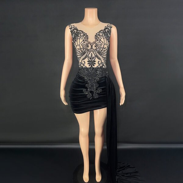 The Resort Edit — Luxury Evening Dress Singer Stage Costume