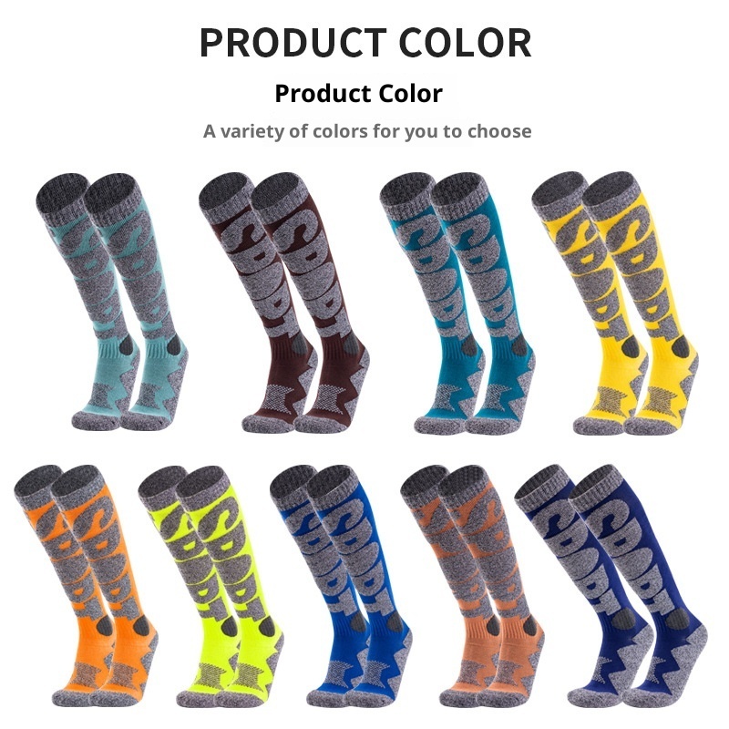 Thermal Over-knee Socks Sports Long Hiking 8 Thermal Over-knee Socks Sports Long Hiking - Image 8