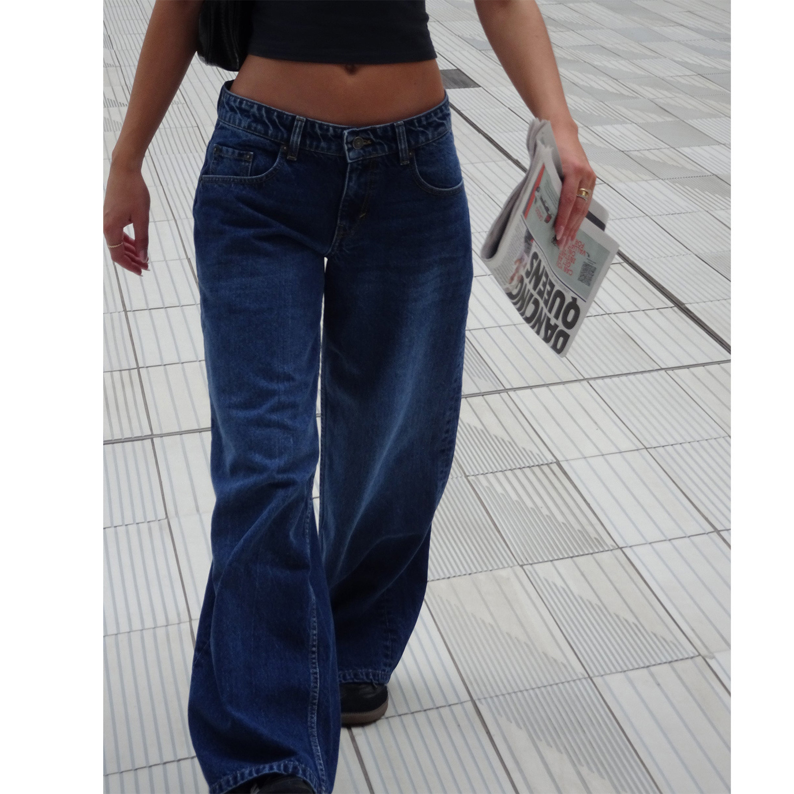 Baggy Jeans for Women Low Rise Vintage Wide Leg Denim 7 Baggy Jeans for Women Low Rise Vintage Wide Leg Denim - Image 7