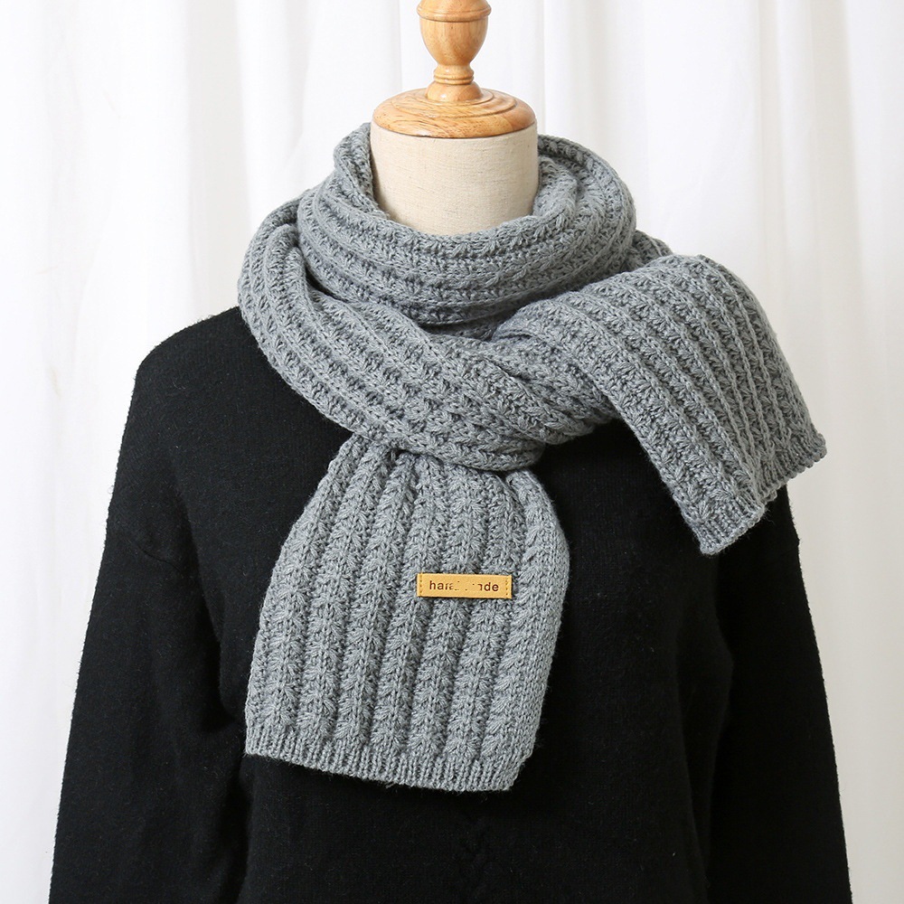 Women's Fashion Versatile Knitted Scarf 4 Women's Fashion Versatile Knitted Scarf - Image 4
