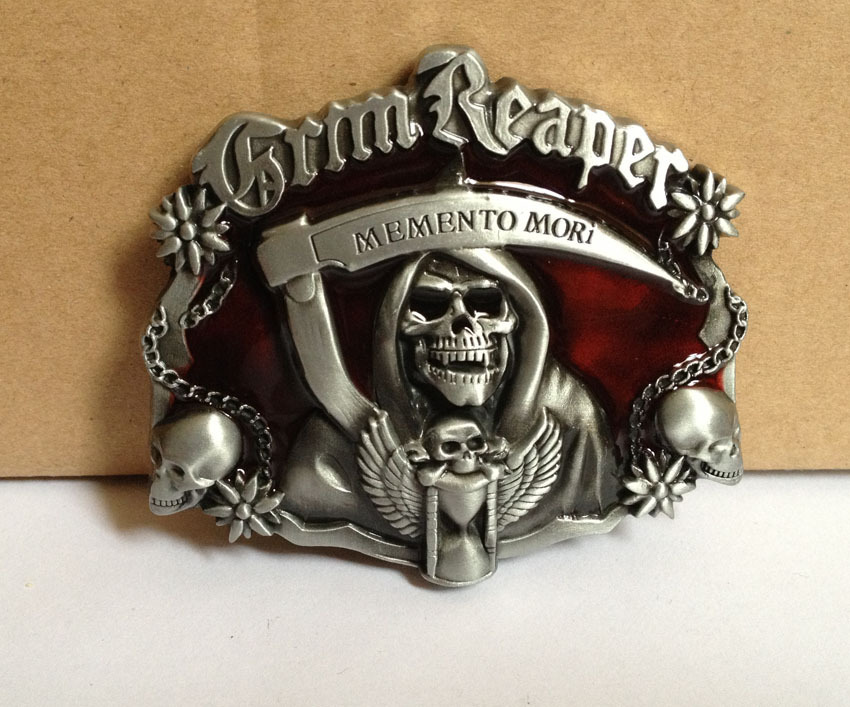 Red Ghost Head Series Belt Buckle 3 Red Ghost Head Series Belt Buckle - Image 3