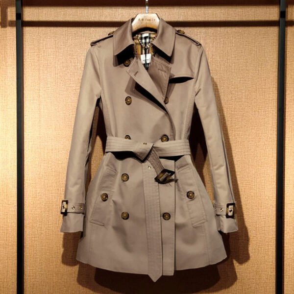 The Resort Edit — Double Breasted Trench Coat - Classic British Women's Coat