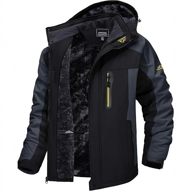 Men's Ski Jacket Waterproof Thermal Winter Parka 3 Men's Ski Jacket Waterproof Thermal Winter Parka - Image 3