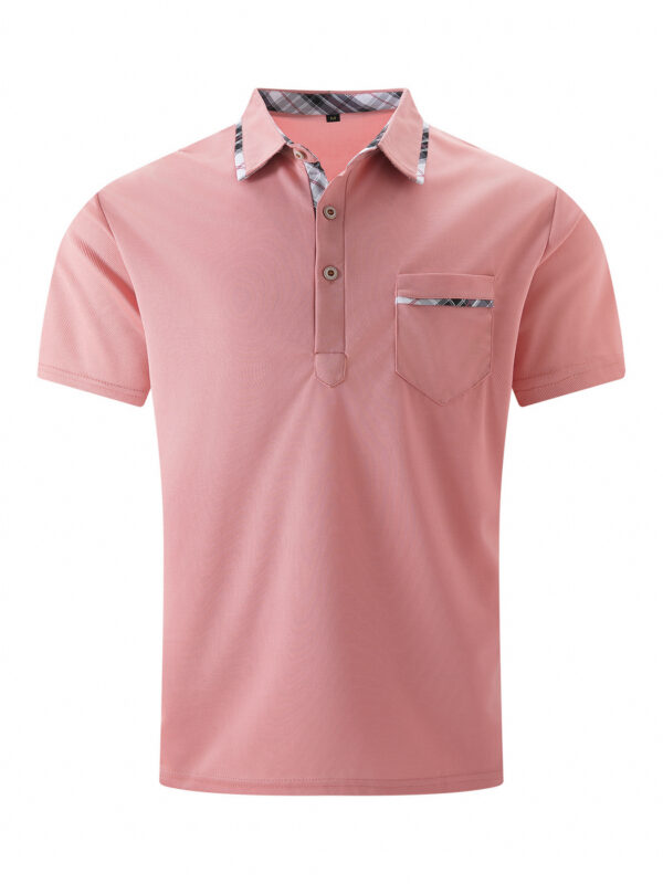 Slim Fit Polo Shirt: Men's Designer European Style Polo