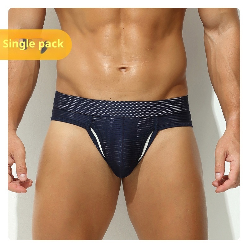 Underwear Mesh | Men's Breathable Low-Rise Sexy Slips 7 Underwear Mesh | Men's Breathable Low-Rise Sexy Slips - Image 7