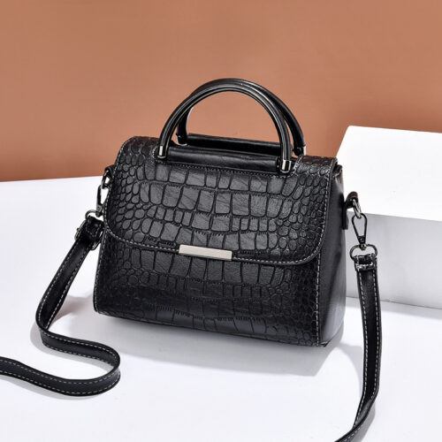 Luxury Stone Pattern Handbag
