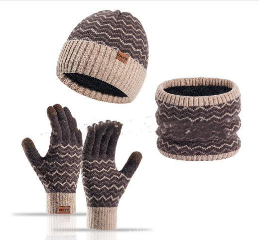 Men's Winter Warm Neck Warmer Cold-proof Knitted Hat 4 Men's Winter Warm Neck Warmer Cold-proof Knitted Hat - Image 4