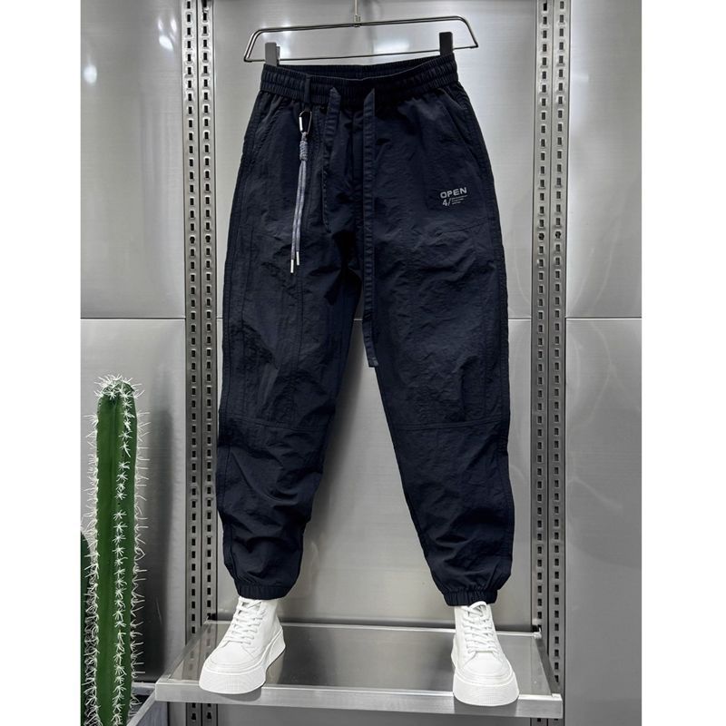 Youth Stitching Casual Harem Pants Patchwork Hip Hop Joggers 2 Youth Stitching Casual Harem Pants Patchwork Hip Hop Joggers - Image 2