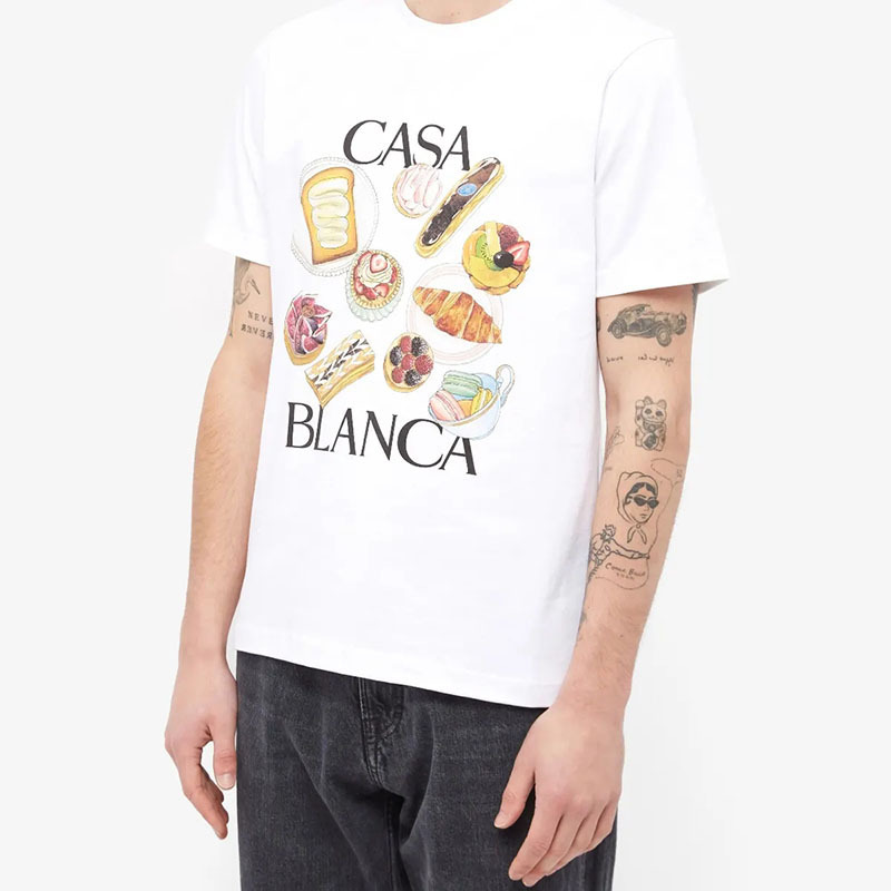 Brand T-shirt Printed Loose All-match Short Sleeve Tee 1 Brand T-shirt