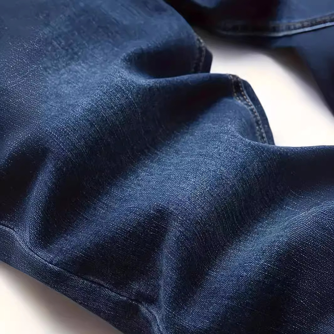 Men's European And American Fashionable Worn Slim Casual Jeans 5 Men's European And American Fashionable Worn Slim Casual Jeans - Image 5