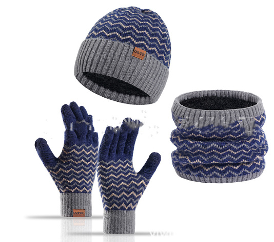 Men's Winter Warm Neck Warmer Cold-proof Knitted Hat 6 Men's Winter Warm Neck Warmer Cold-proof Knitted Hat - Image 6