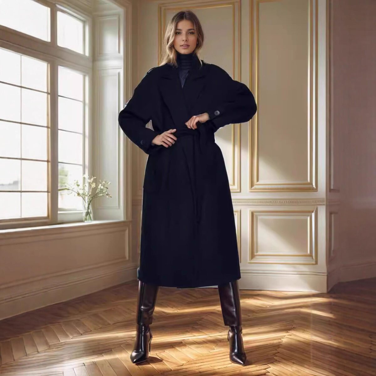 The Resort Edit — Autumn And Winter Women's Wool Coat Jacket
