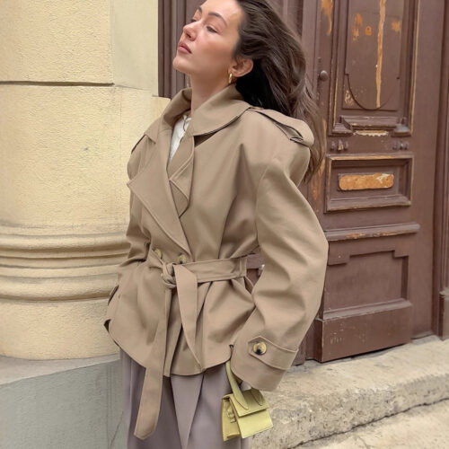 Belted Trench Coat