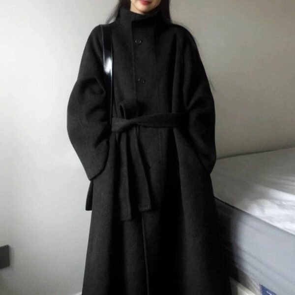 The Resort Edit — Women's New Wool Coat Petite Korean Mid-length
