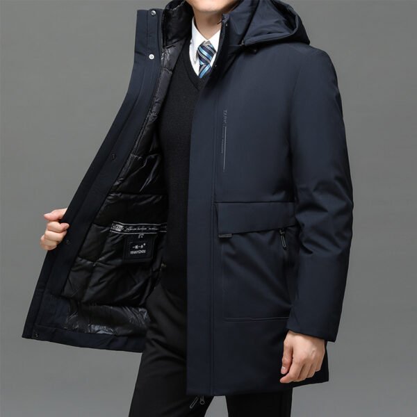The Resort Edit — Thermal Padded Jacket Men's Business Detachable Liner Coat