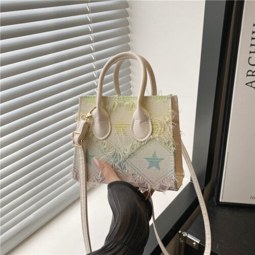 Luxury Denim Star Bag