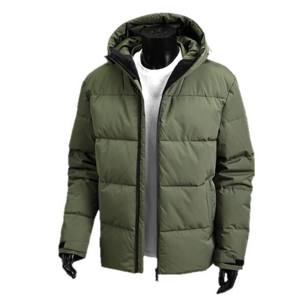 The Resort Edit — Men's Cotton Jacket Padded Winter Hooded Coat