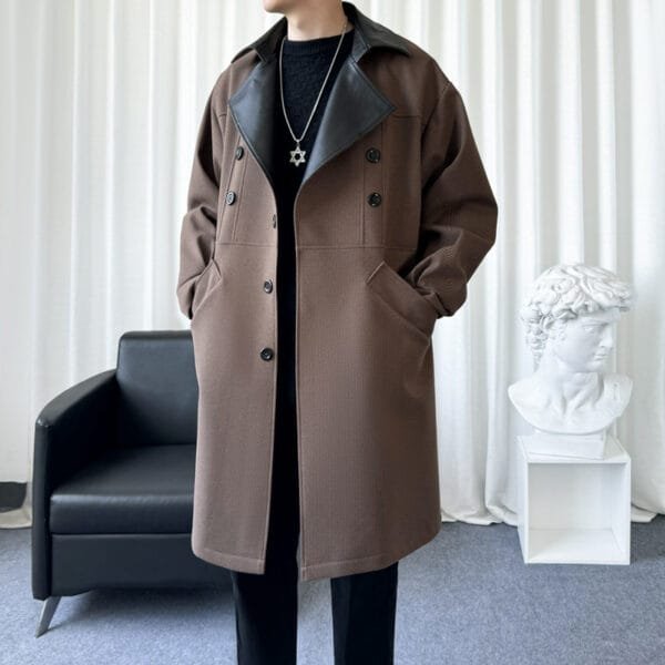 The Resort Edit — Men's Youth Handsome Versatile Trench Coat