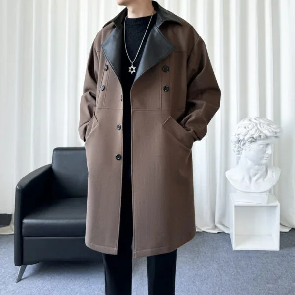 The Winter Edit — Men's Youth Handsome Versatile Trench Coat
