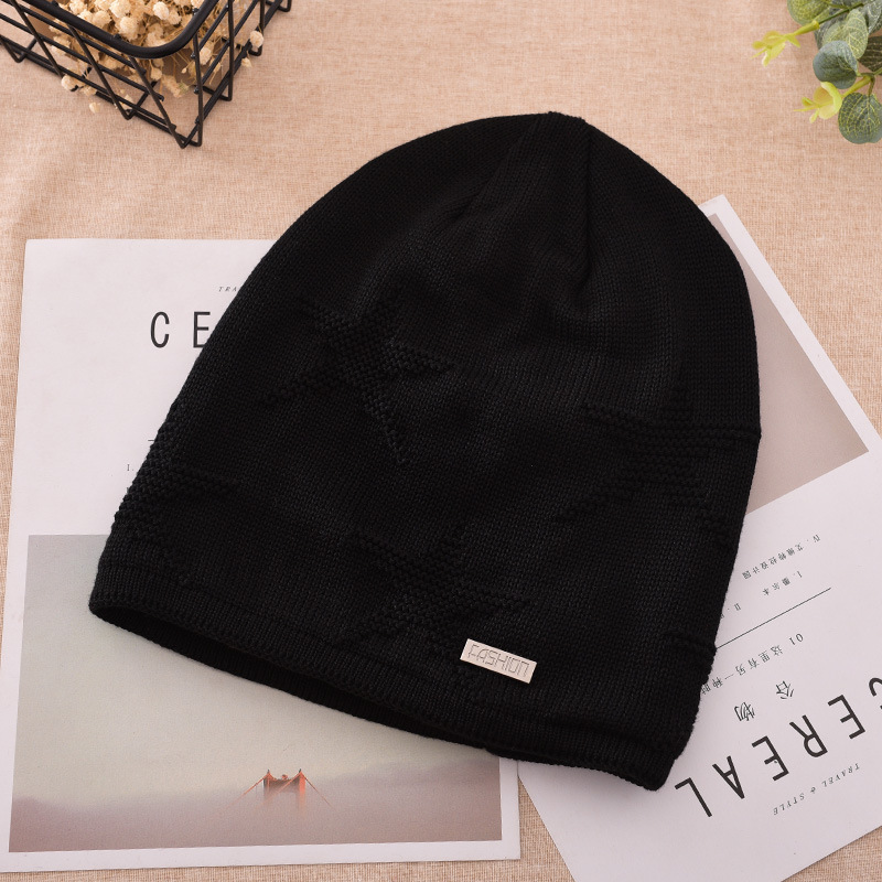 Men's Fashion Knitted Outdoor Warm Woolen Cap 5 Men's Fashion Knitted Outdoor Warm Woolen Cap - Image 5