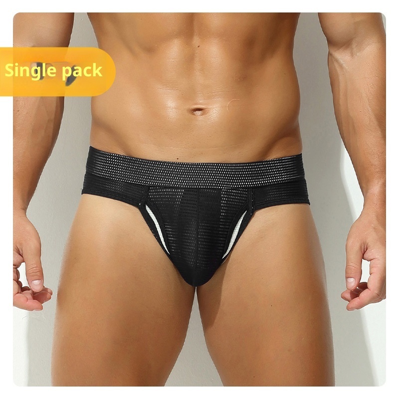 Underwear Mesh | Men's Breathable Low-Rise Sexy Slips 8 Underwear Mesh | Men's Breathable Low-Rise Sexy Slips - Image 8