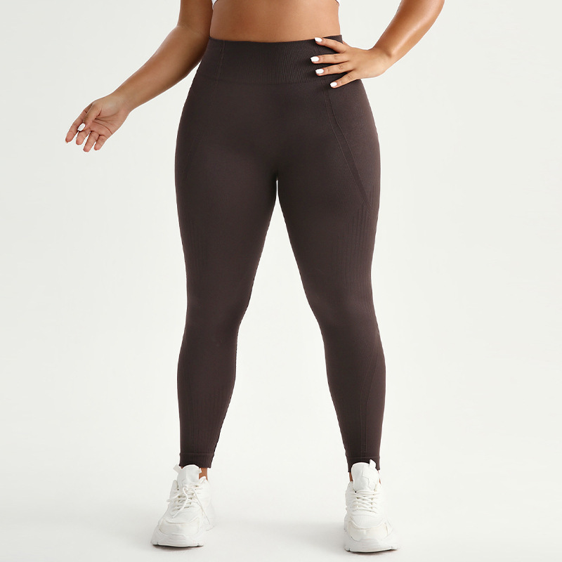 High Waisted Yoga Pants Butt Lifting Workout Tights 5 High Waisted Yoga Pants Butt Lifting Workout Tights - Image 5