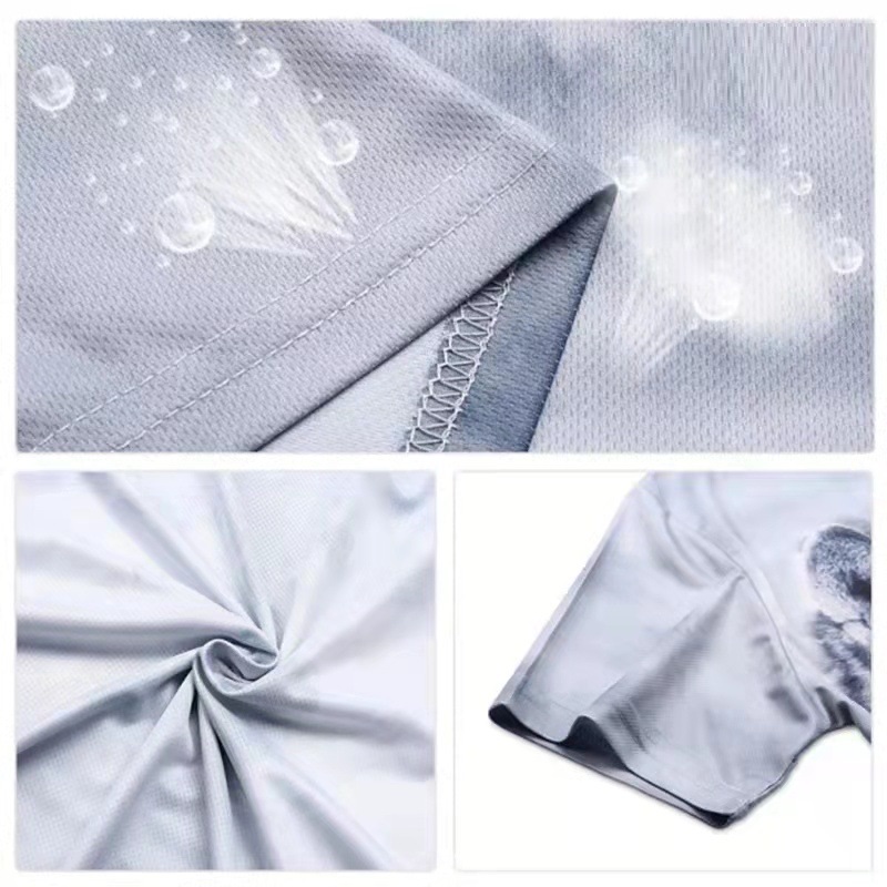 3D Printing Men's Breathable Crew Neck Short Sleeves 3 3D Printing Men's Breathable Crew Neck Short Sleeves - Image 3