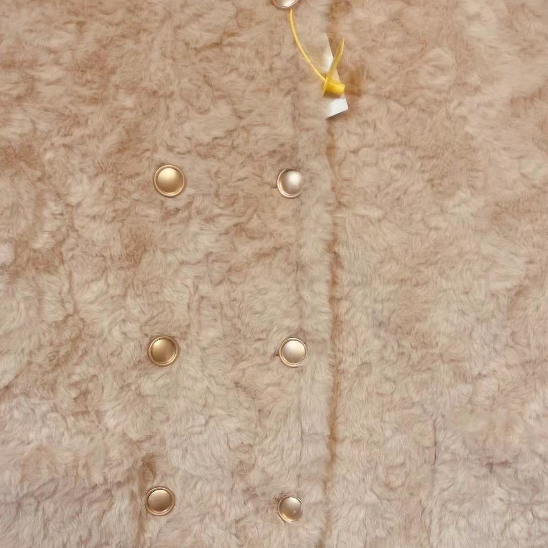 Lamb Wool Coat Women's Casual White Faux Fur Teddy Jacket 7 Lamb Wool Coat Women's Casual White Faux Fur Teddy Jacket - Image 7