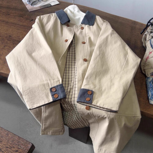 Mid Length Trench Coat