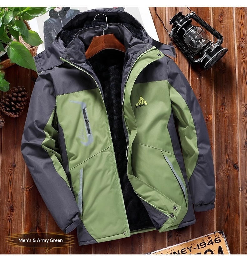 Thermal Jacket Sherpa Lined Hoodie & Heavyweight Sweatshirt 3 Thermal Jacket Sherpa Lined Hoodie & Heavyweight Sweatshirt - Image 3