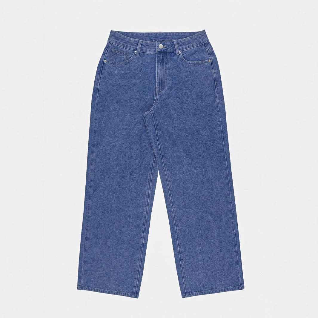 Bow Embroidered Jeans Wide Leg Coquette Aesthetic Denim 3 Bow Embroidered Jeans Wide Leg Coquette Aesthetic Denim - Image 3