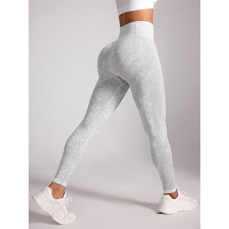 Chemical Fiber High Waist Long Yoga Pants Female 5 Chemical Fiber High Waist Long Yoga Pants Female - Image 5