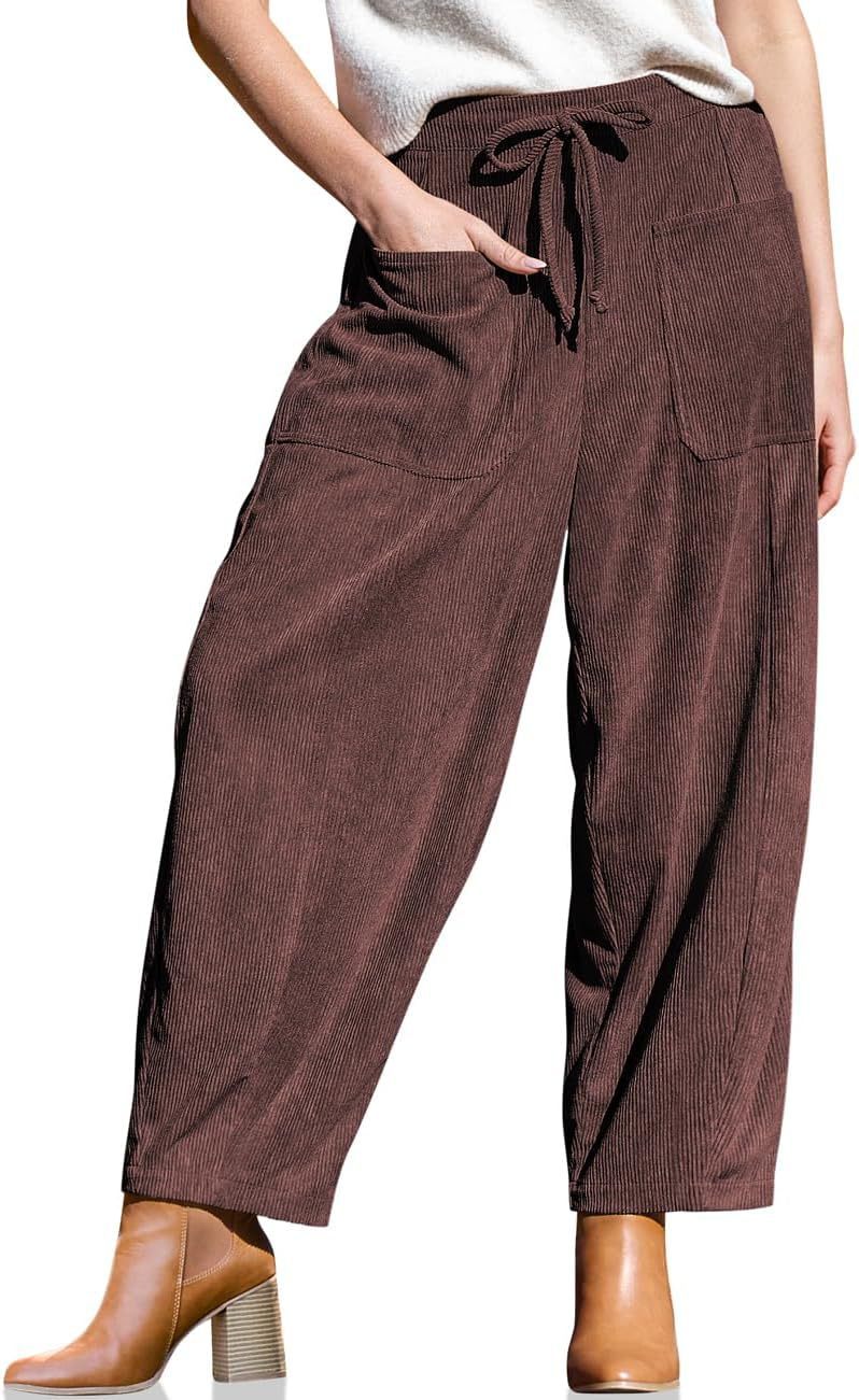 Wide Leg Cargo Pants High Waisted Baggy Utility Trousers 7 Wide Leg Cargo Pants High Waisted Baggy Utility Trousers - Image 7