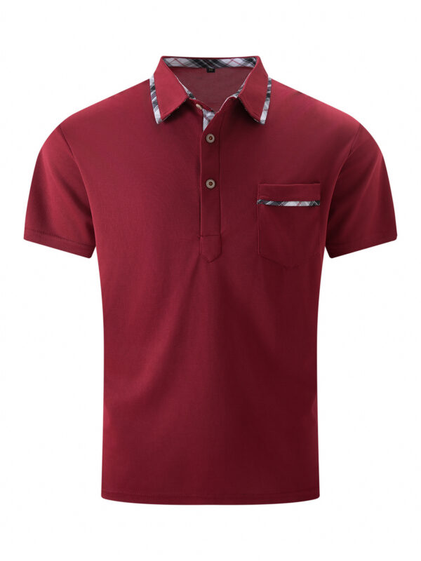 Slim Fit Polo Shirt: Men's Designer European Style Polo