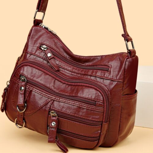 Soft Washable Shoulder Bag