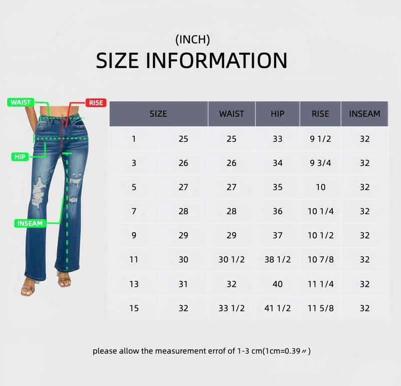 High Waisted Pants Slim Fit Ripped Skinny Denim Jeans 6 High Waisted Pants Slim Fit Ripped Skinny Denim Jeans - Image 6