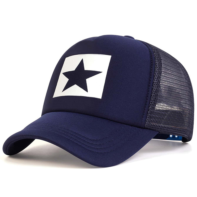 Five-pointed Star Letter Printed Sponge Baseball Hat 10 Five-pointed Star Letter Printed Sponge Baseball Hat - Image 10