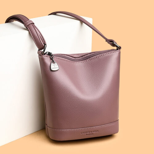 Luxury Leather Mom Bag