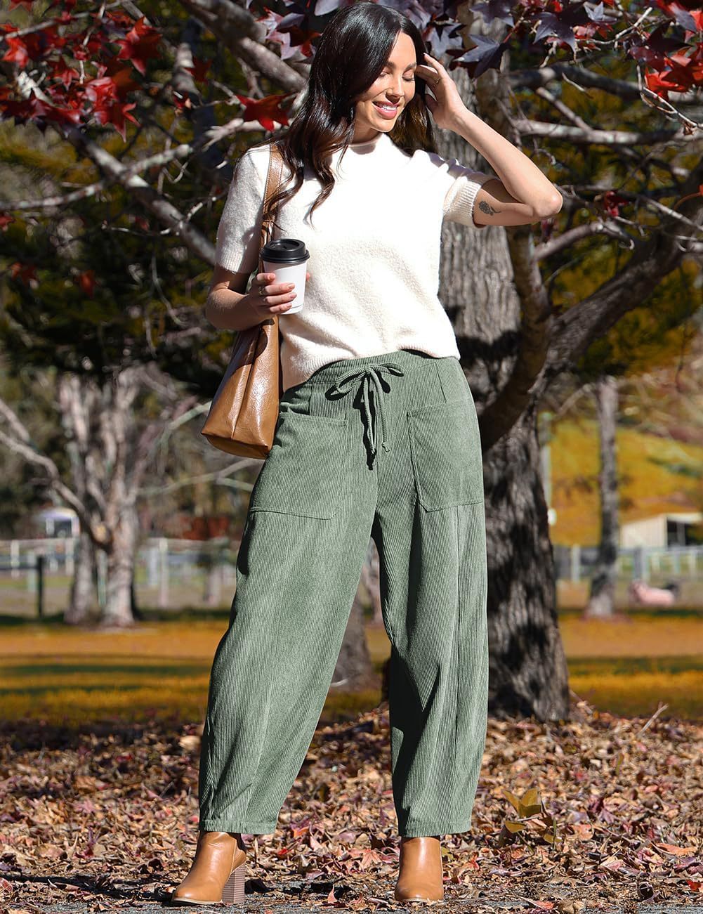 Wide Leg Cargo Pants High Waisted Baggy Utility Trousers 4 Wide Leg Cargo Pants High Waisted Baggy Utility Trousers - Image 4