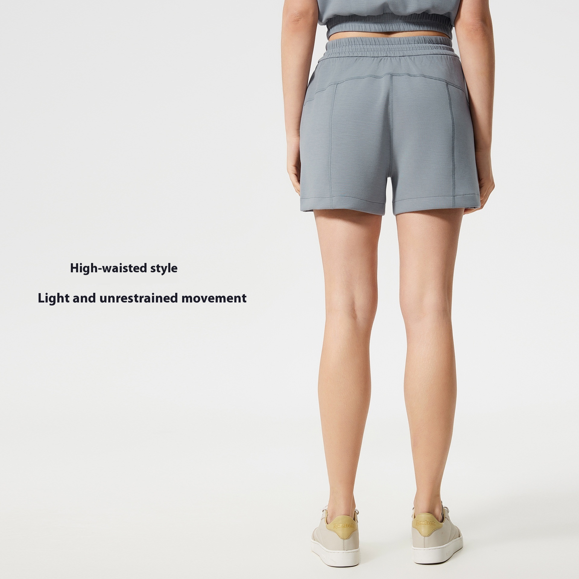 Running Shorts High Waist Breathable Cloud Feel Shorts 2 Running Shorts High Waist Breathable Cloud Feel Shorts - Image 2