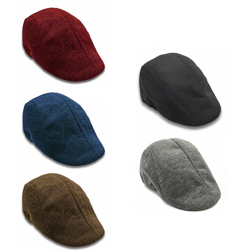 Mens Boys Hat Country Peaky Golf Driving Cabbie Hat Caps Retro Flat Cap Beret 3 Mens Boys Hat Country Peaky Golf Driving Cabbie Hat Caps Retro Flat Cap Beret - Image 3